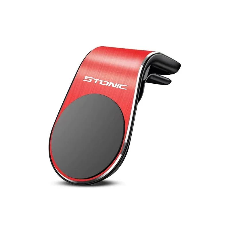 Universal Magnetic Car Phone Holder Air Vent Mount Stand In Car GPS Phone Stand For KIA Stonic New Style L-shaped Accessories - OZYMP Gear Lab