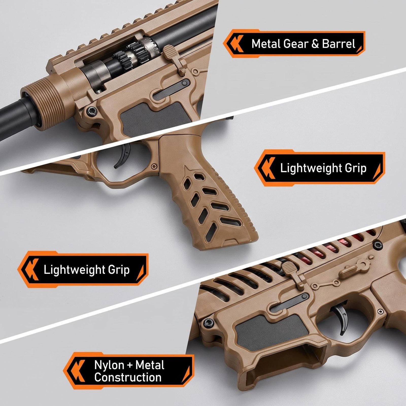 F1 – Electric Gel Blaster Rifle - Image 5