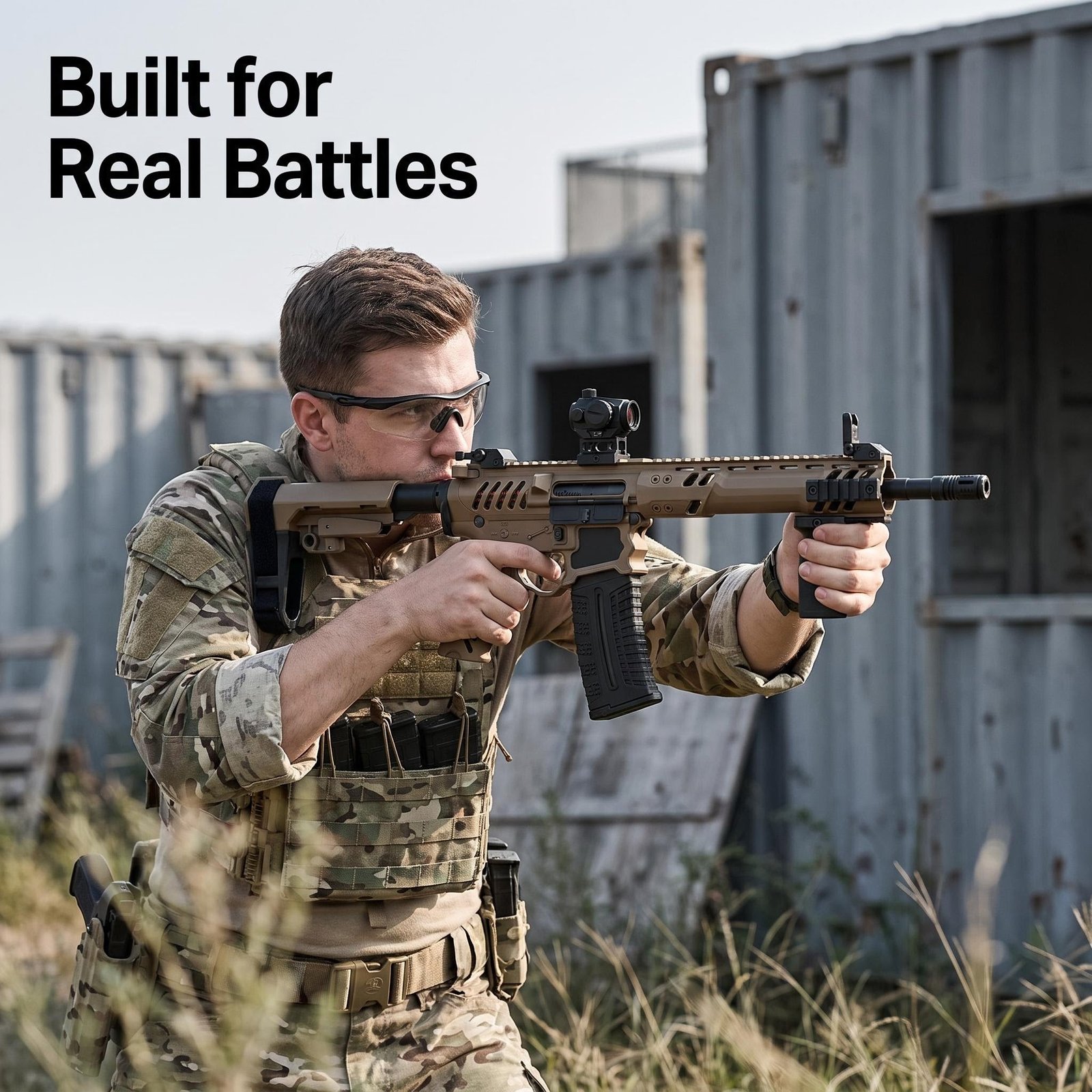F1 – Electric Gel Blaster Rifle - Image 4
