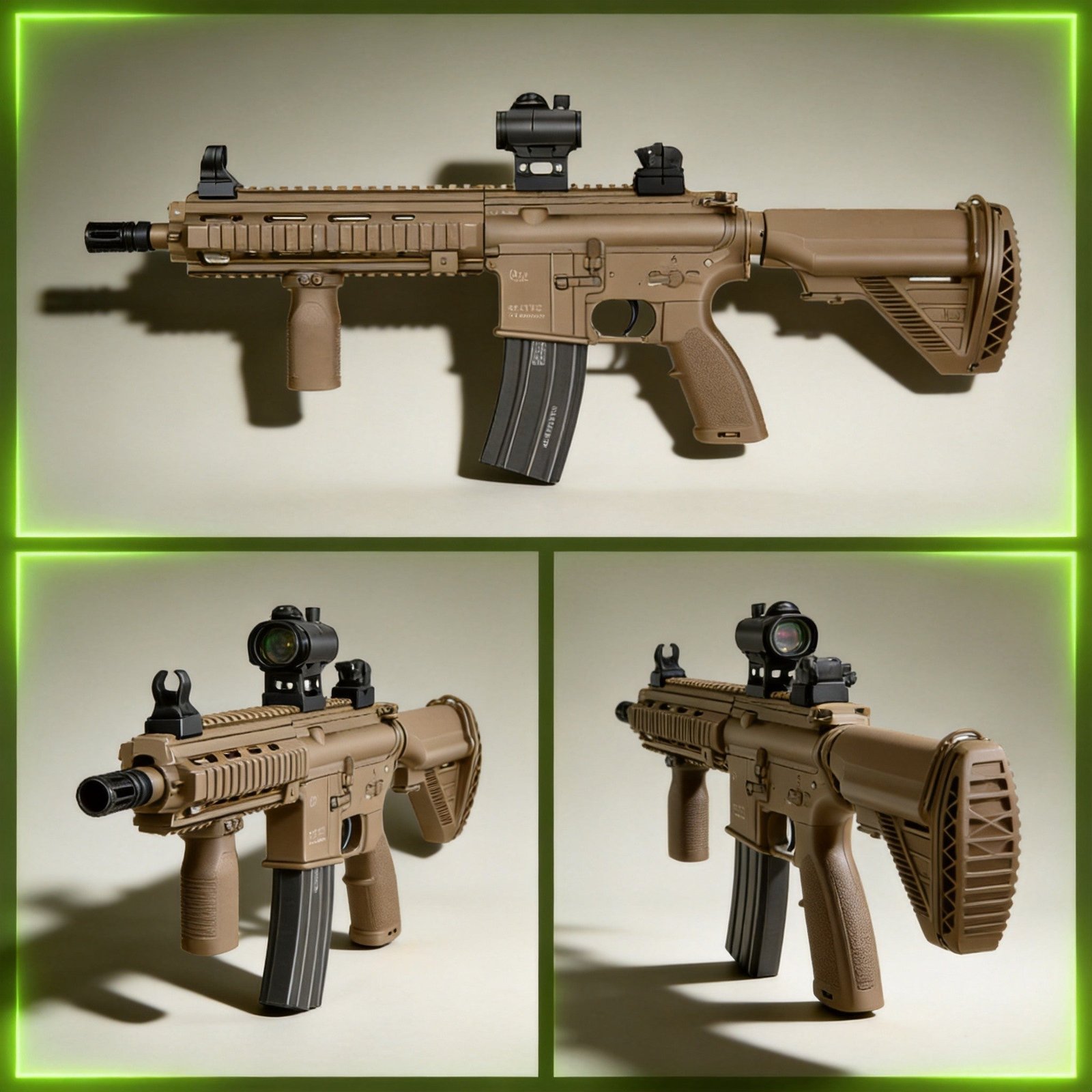 HK416D – Electric Gel Blaster Rifle - OZYMP Gear Lab