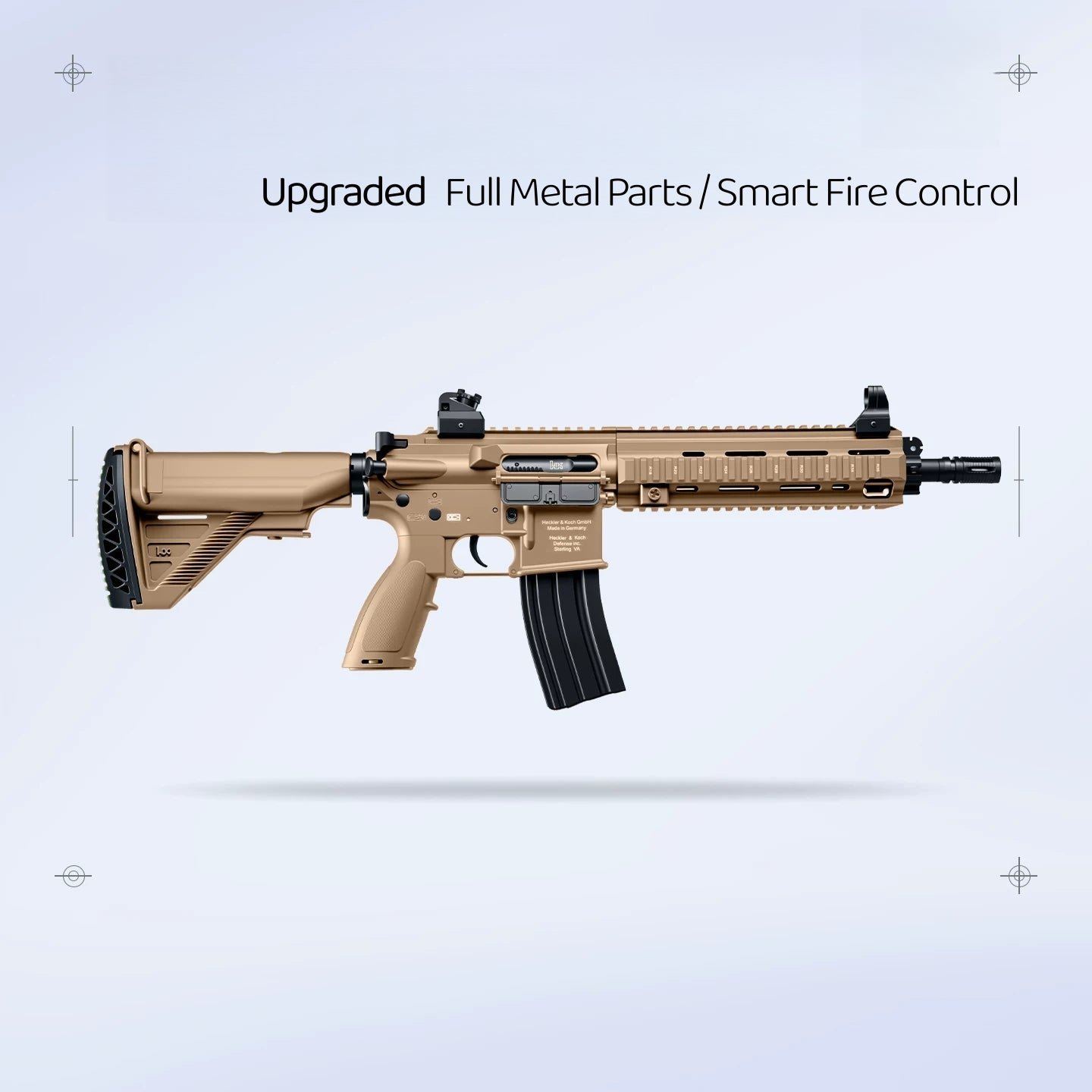 HK416D – Electric Gel Blaster Rifle - OZYMP Gear Lab