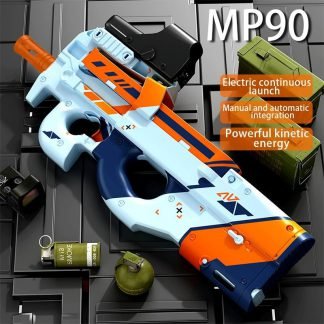 P90 Gel Ball Blaster Manual/Automatic Dual Mode Electric Outdoor Shooting Toy Team Parent-Child Interactive Game Holiday Gift