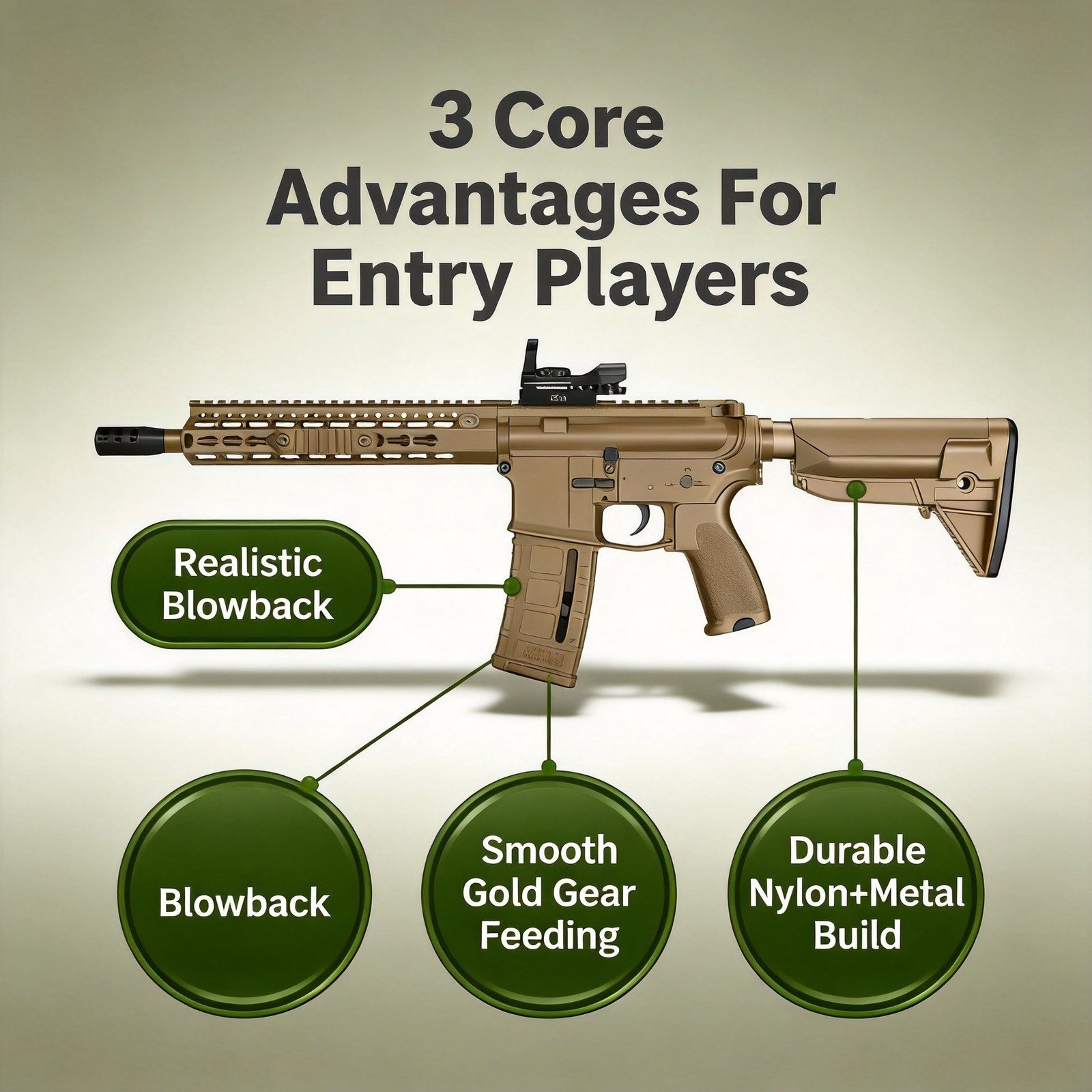TTI TR1 – Electric Gel Blaster Rifle - Image 4