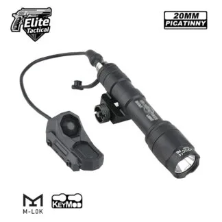 Surefir M300 M600 Flashlight With AXON Dual Function Remote Pressure Switch Fit 20mm Rail Hunting Tactical Airsoft Light