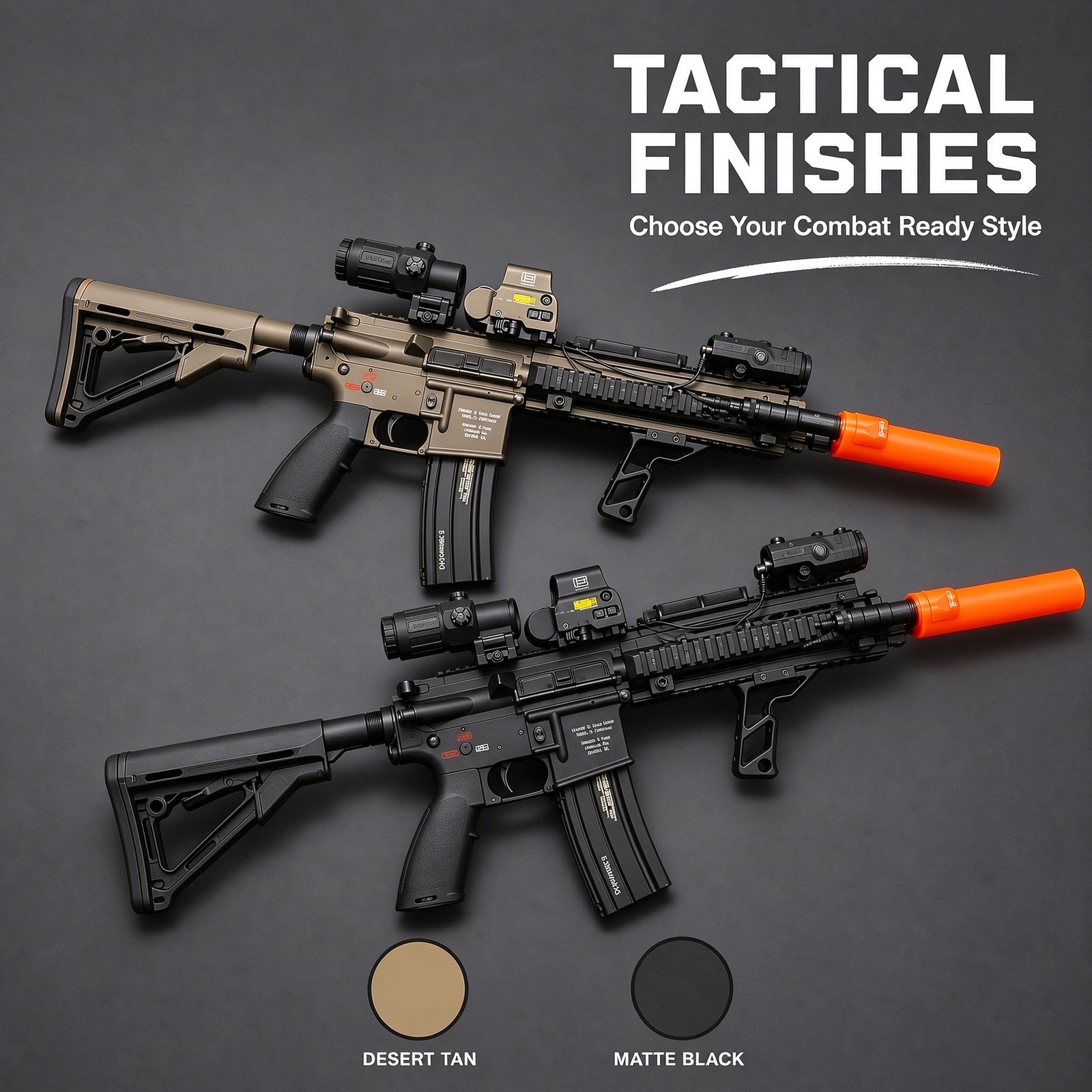 OZYMP HK416D – Custom Full-Option Gel Blaster (Build to Order)