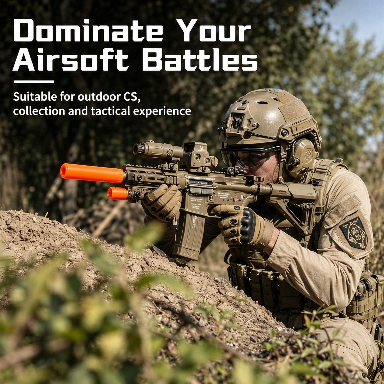 OZYMP HK416D SMR – Custom Full-Option Gel Blaster