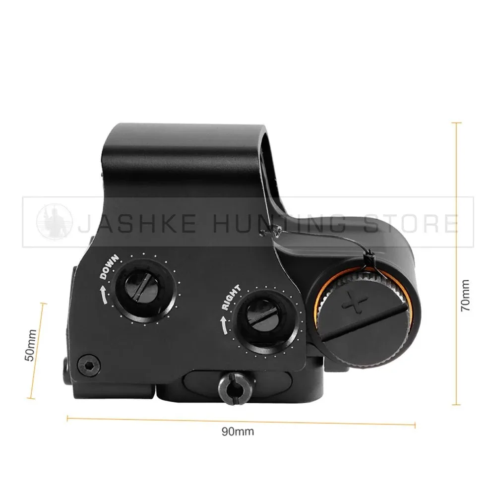 Tactical Airsoft G43 3X Magnifier 558 553 EXPS3 Red Dot Combo Scope Optics QD Mount Fit 20MM Rail Mount