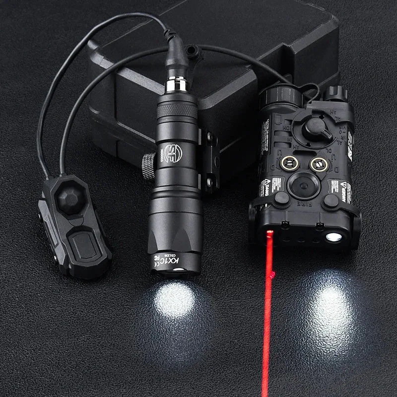 Tactical L3 NGAL AXON Switch M300 M600 SF Surefir Flashlight Red Green Blue IR Aiming Rays Airsoft Hunting Set Fit 20mm Rail